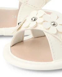 Baby Girls Floral Sandals