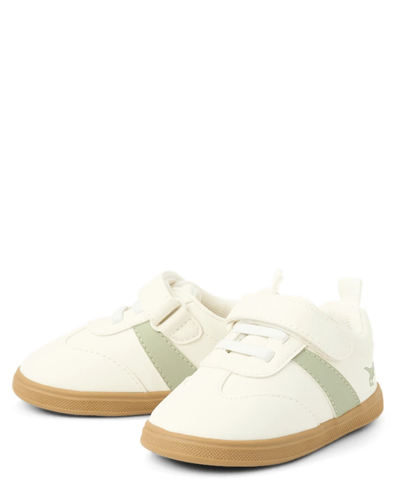 Baby And Toddler Boys First Steps Dino Sneakers