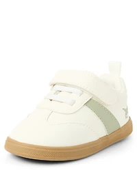 Baby And Toddler Boys First Steps Dino Sneakers