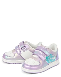 Toddler Girls Iridescent Shakey Low Top Sneakers