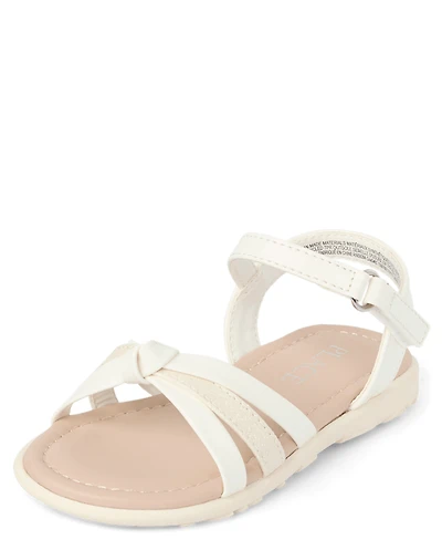 Toddler Girls Metallic Sandals