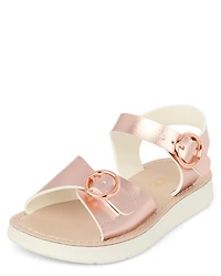 Toddler Girls Buckle Sandals