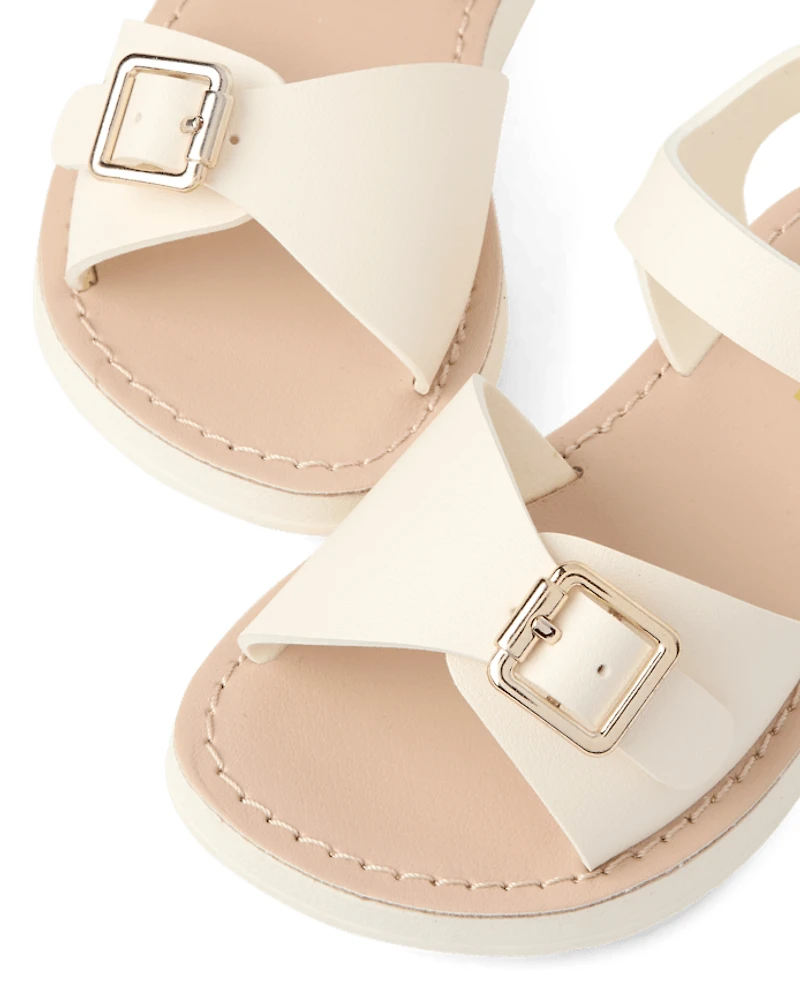 Toddler Girls Buckle Sandals