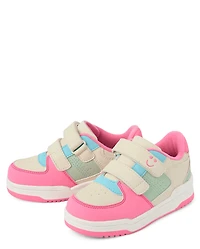 Toddler Girls Colorblock Low Top Sneakers
