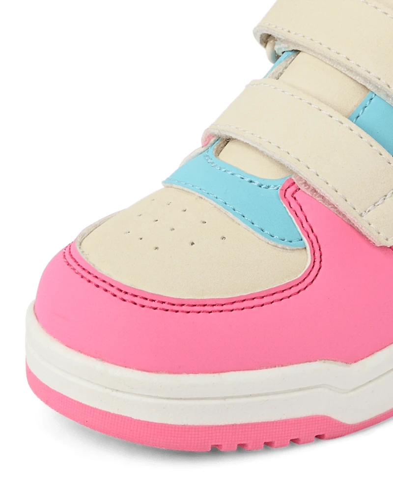 Toddler Girls Colorblock Low Top Sneakers