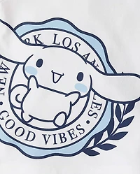 Girls Cinnamoroll™ Sport Bow Ringer Baby Tee