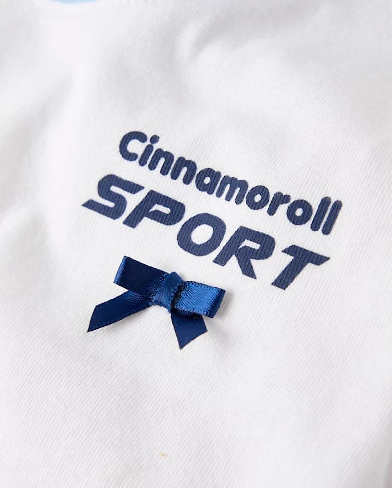 Girls Cinnamoroll™ Sport Bow Ringer Baby Tee