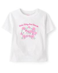 Toddler Girls Hello Kitty® And Friends Puff Print Graphic Tee
