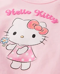 Toddler Girls Hello Kitty® Glitter Puff Print Graphic Tee