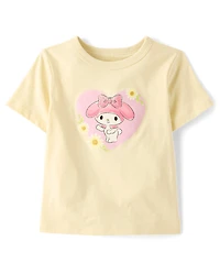 Toddler Girls My Melody™ Rhinestone Graphic Tee