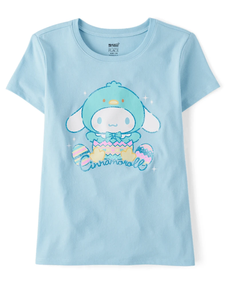 Girls Cinnamoroll™ Glitter Easter Graphic Tee