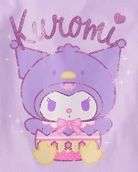 Girls Kuromi™ Glitter Easter Graphic Tee