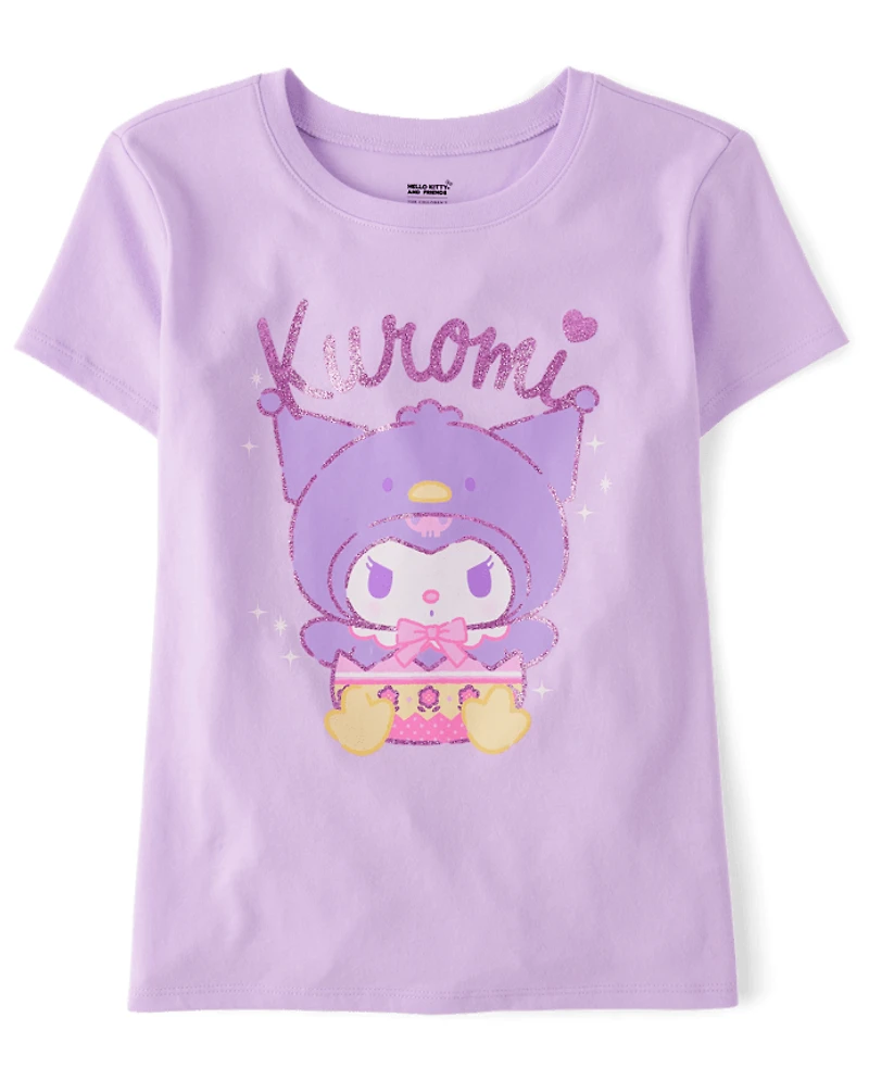 Girls Kuromi™ Glitter Easter Graphic Tee