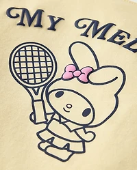 Toddler Girls My Melody™ Puff Print Tennis Ringer Graphic Tee