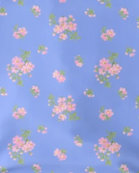 Baby And Toddler Girls Floral Tie Shoulder Swimsuit