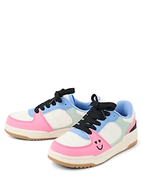 Girls Colorblock Low Top Sneakers