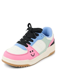 Girls Colorblock Low Top Sneakers
