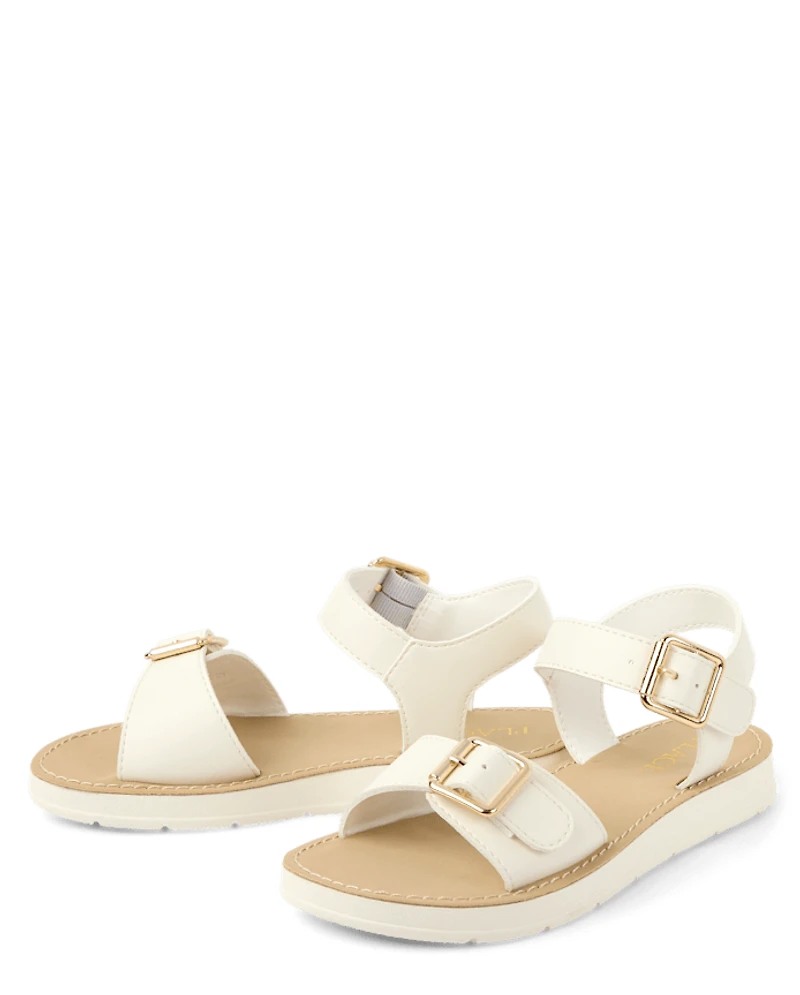 Girls Buckle Sandals