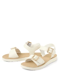 Girls Buckle Sandals