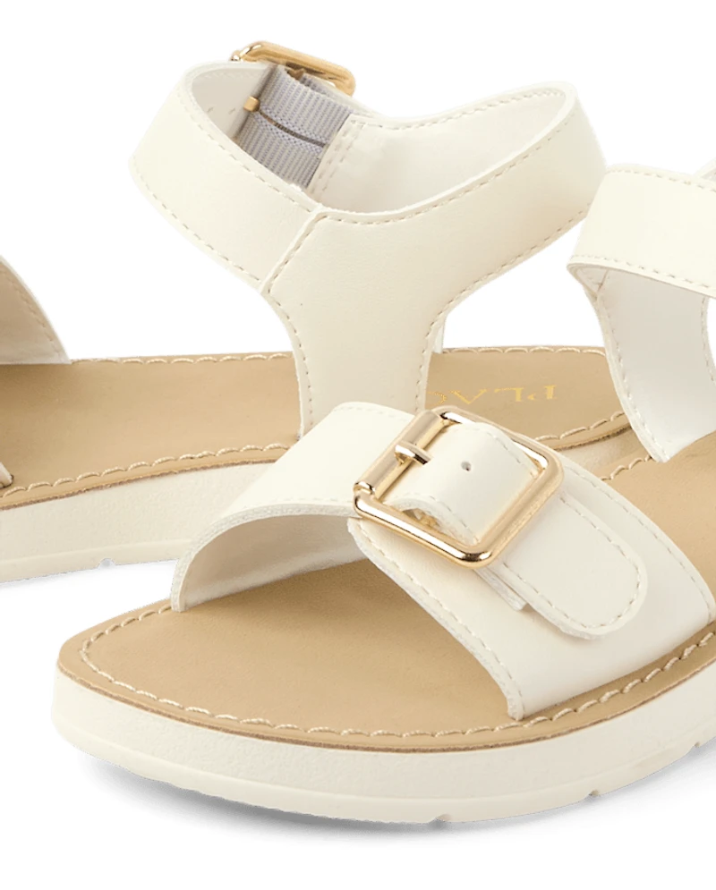 Girls Buckle Sandals