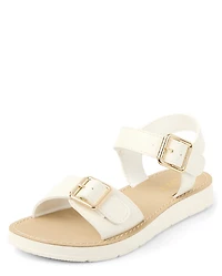 Girls Buckle Sandals