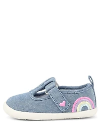 Baby And Toddler Girls First Steps Mary Jane Shoes