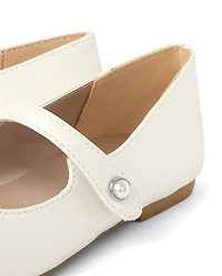 Girls Glitter Ballet Flats