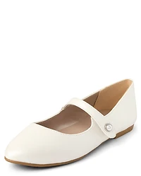 Girls Glitter Ballet Flats