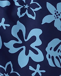 Boys Print Swim Trunks