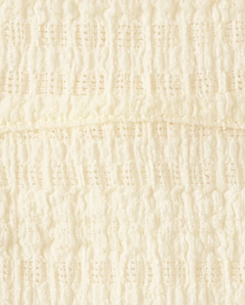 Girls Textured Knit Top