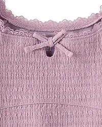 Girls Textured Knit Top