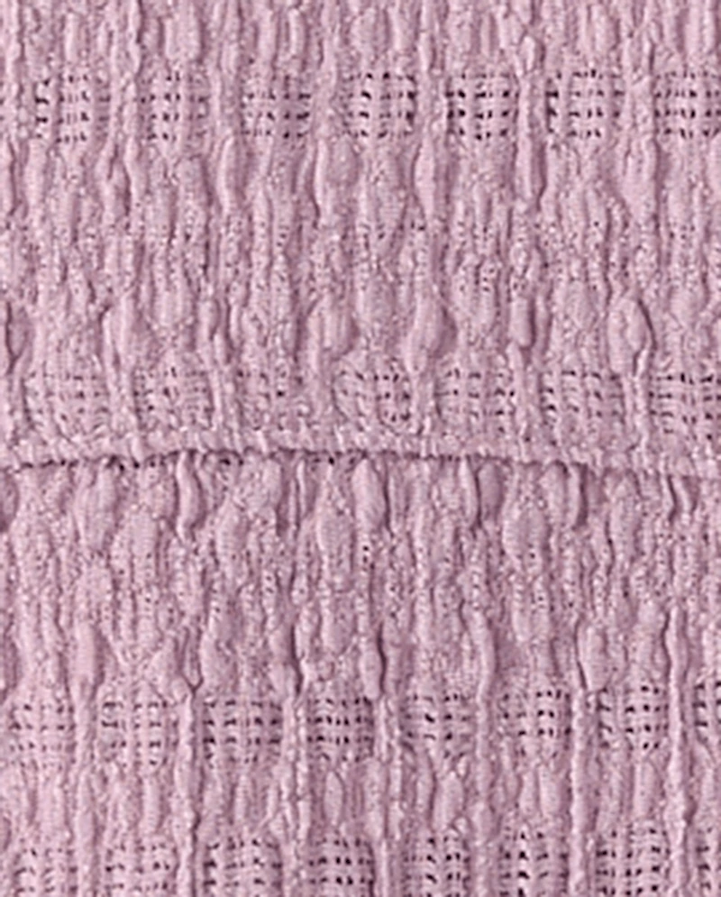 Haut en maille texturée pour filles