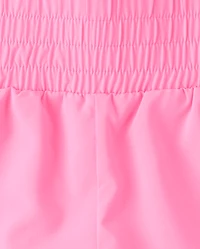 Girls Quick Dry Lined Dolphin Shorts