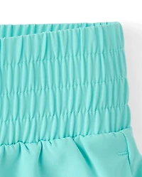 Girls Quick Dry Lined Dolphin Shorts