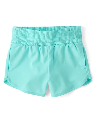Girls Quick Dry Lined Dolphin Shorts