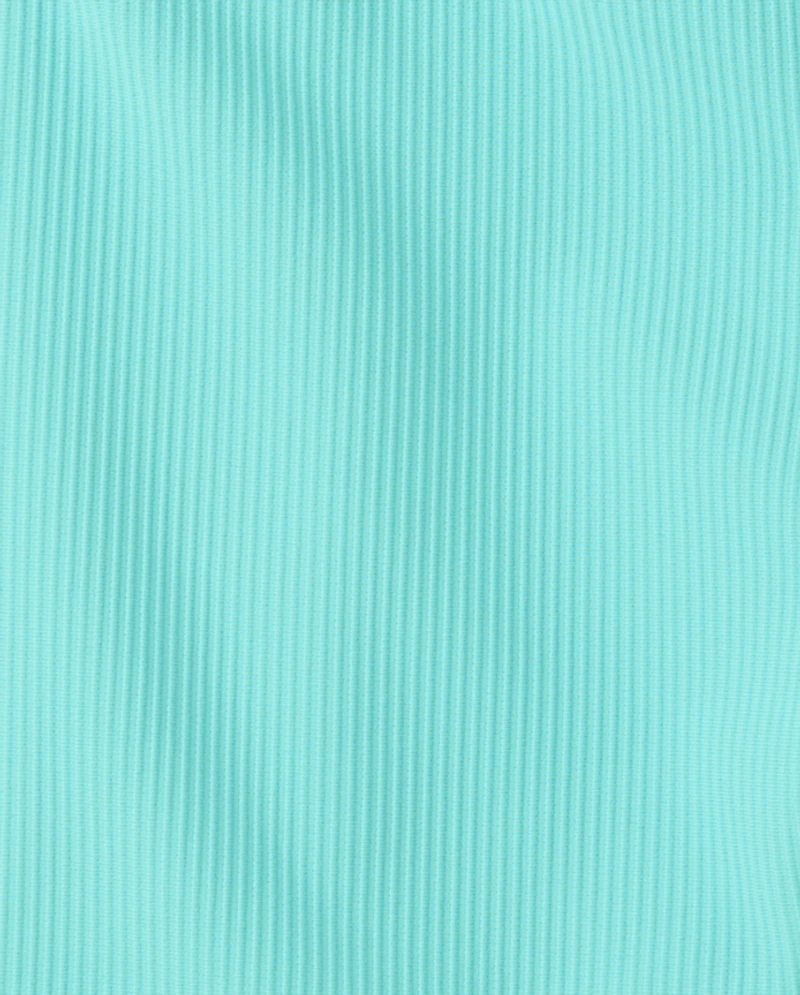 Girls Quick Dry Textured Ribbed Bike Shorts