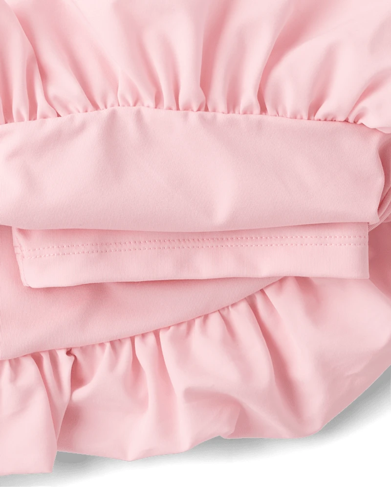 Girls Quick Dry Bubble Skort