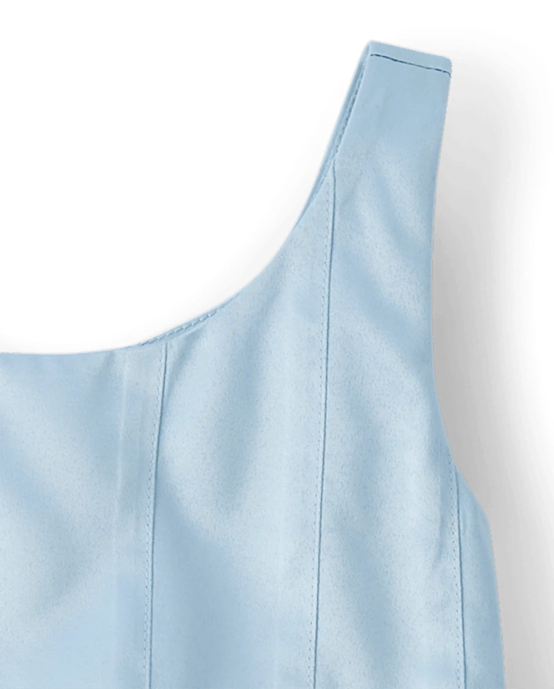 Robe à bulles en satin pour filles