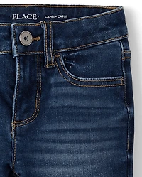 Girls Capri Jeans
