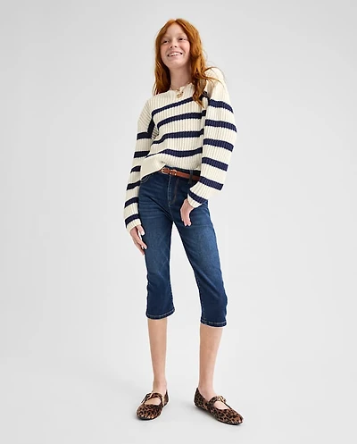 Girls Capri Jeans