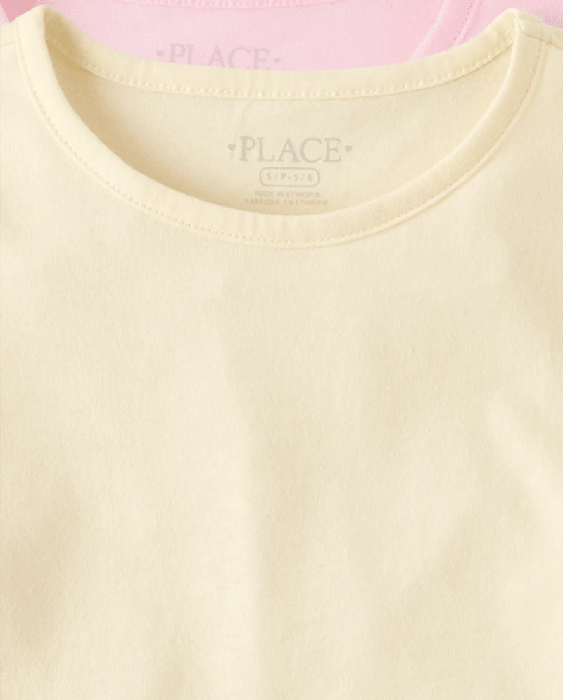 Lot de 8 t-shirts pour filles