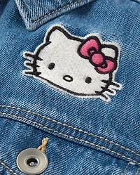 Girls Hello Kitty® And Friends Embroidered Denim Jacket