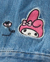 Girls Hello Kitty® And Friends Embroidered Denim Jacket