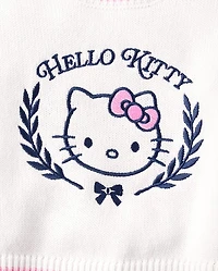 Girls Hello Kitty® Embroidered Sweater