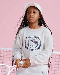 Girls Hello Kitty® Embroidered Sweater