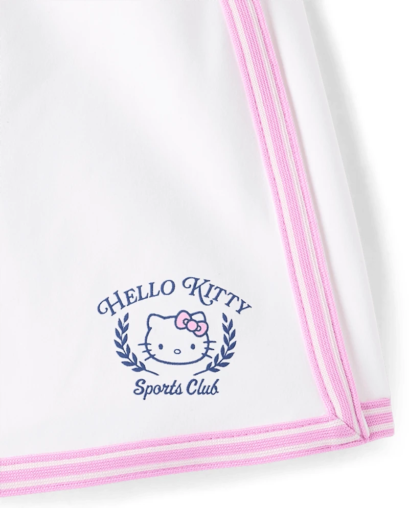 Jupe-short trapèze à séchage rapide Hello Kitty® pour filles