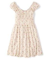 Womens Mommy And Me Floral Corset Dress