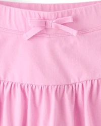 Girls Tiered Skort
