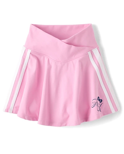 Girls Hello Kitty® Quick Dry Side Stripe Crossover Skort