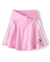 Girls Hello Kitty® Quick Dry Side Stripe Crossover Skort